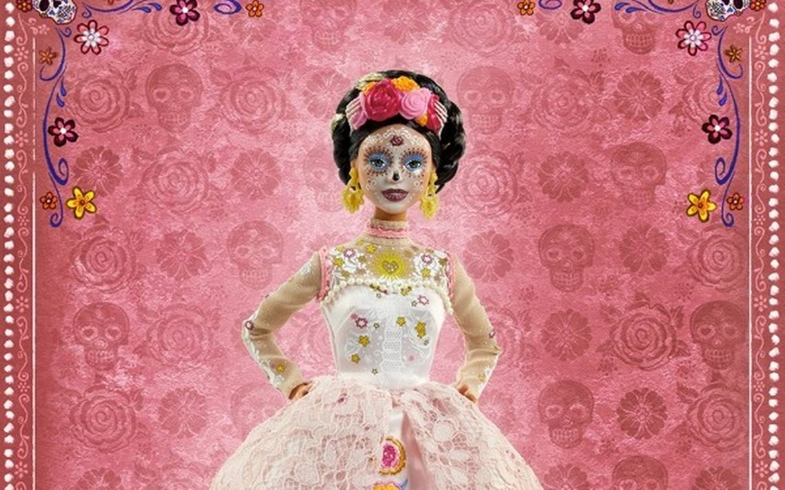 Barbie vestida 2025 de catrina